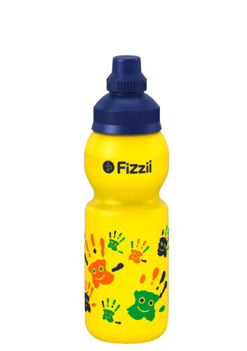 Fizzii Kindertrinkflasche Hände 330 ml